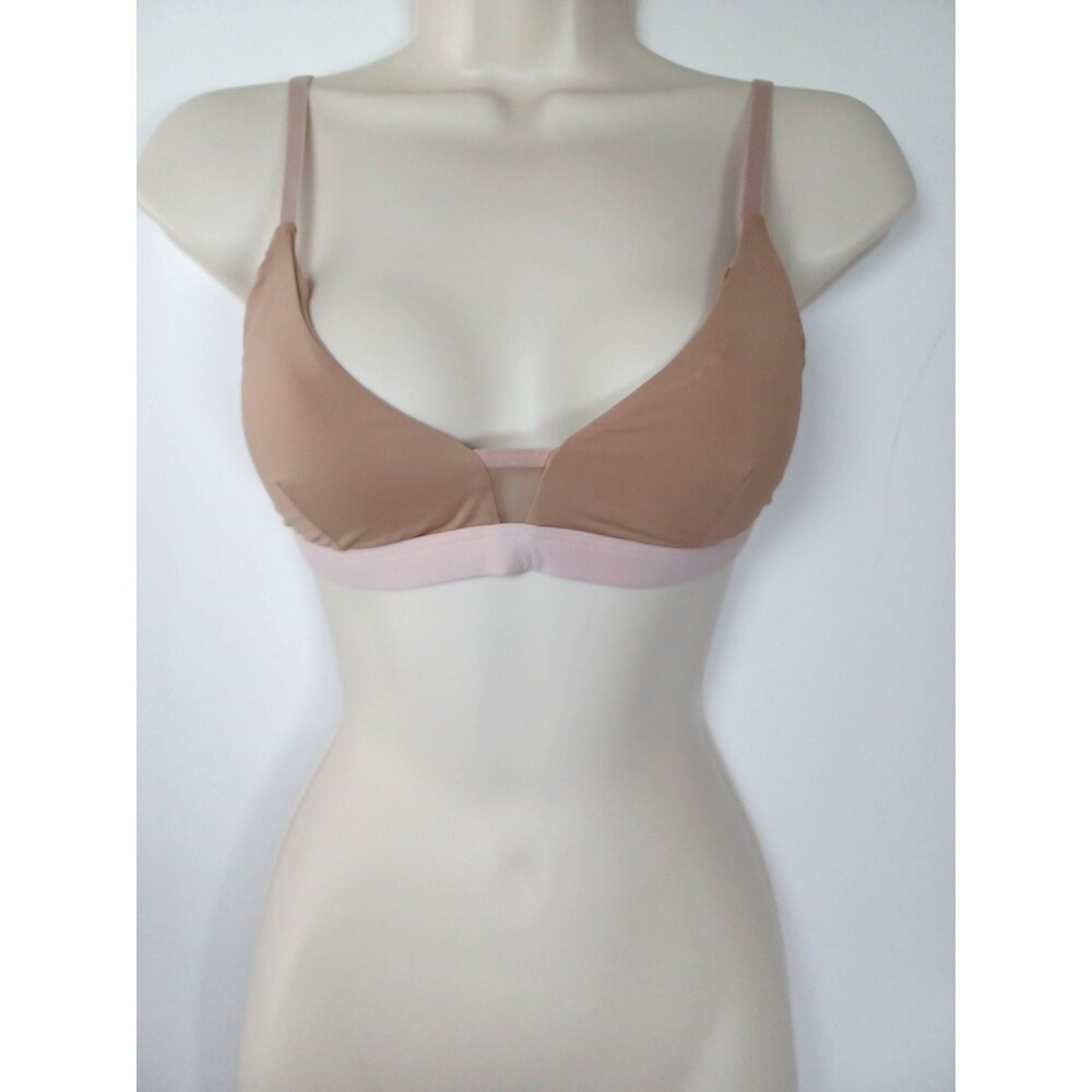 Pepper Limitless Wirefree Scoop Bra Small Adjustable Straps Removable Cups Mesh - Picture 3 of 10